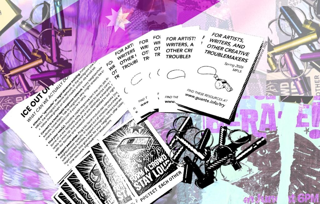 How Artists Can Help Get ICE Out of Minneapolis (and Everywhere)